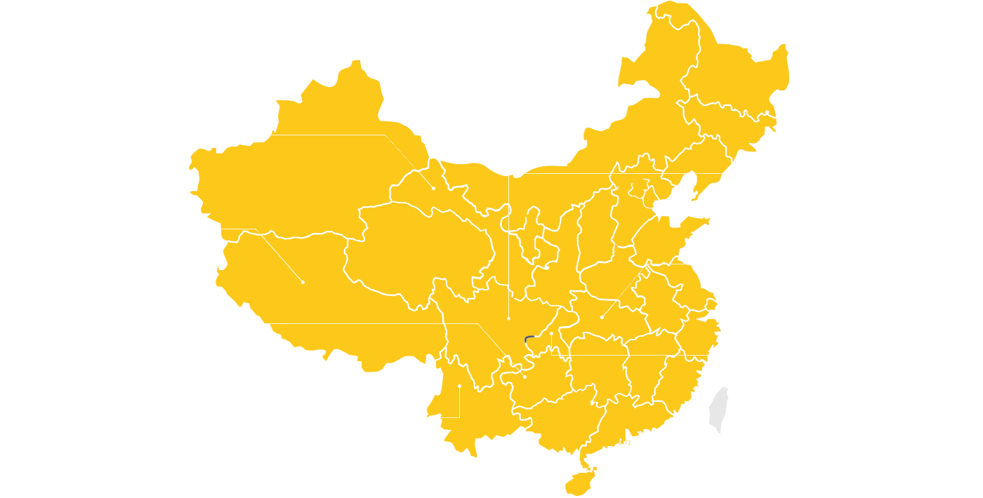 喜茶全国门店分布<